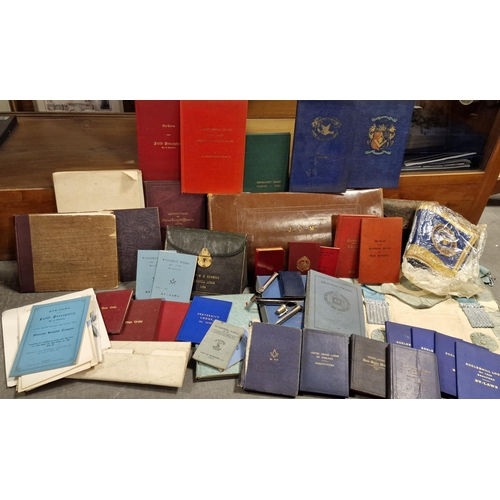 82 - Masonic Collection of Books, Rose Croix, Constitutions, Bye-Laws Booklets, back to 1906 - great asso... 