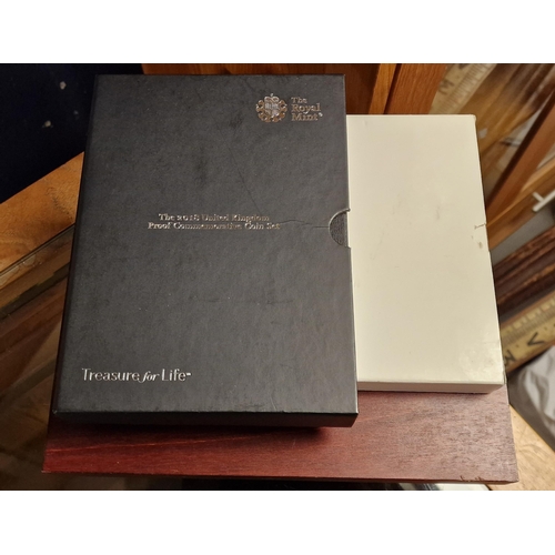 91 - Royal Mint 2011 & 2018 Boxed Currency Proof Sets + a Limited Edition Cased British Banknotes Coin Co... 