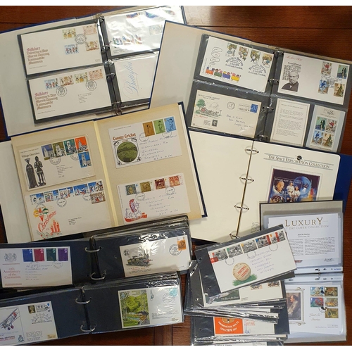 82d - Royal Mail First Day Covers Collection from the 1970's onwards - approx 13 folder's worth