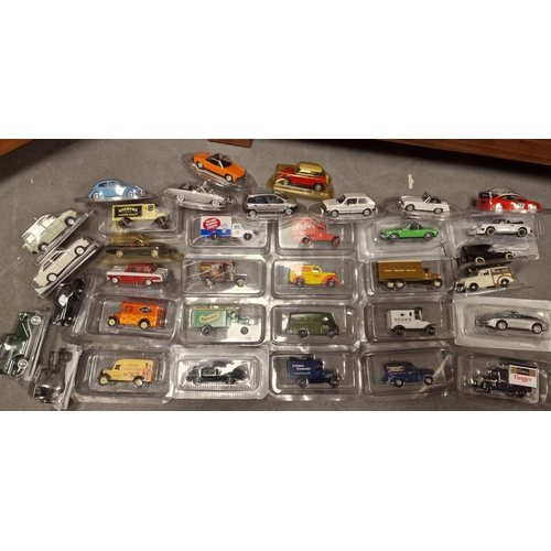 263 - 34 Die Cast Toy Cars & Advertising Van Truck Toy Cars