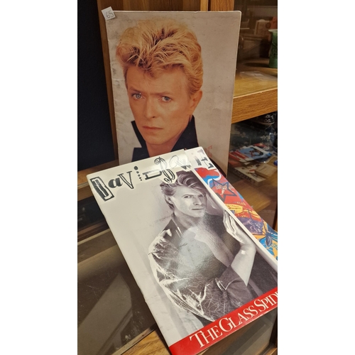 65 - Signed David Bowie Serious Moonlight Concert Tour Programme + Glass Spider Tour Souvenir