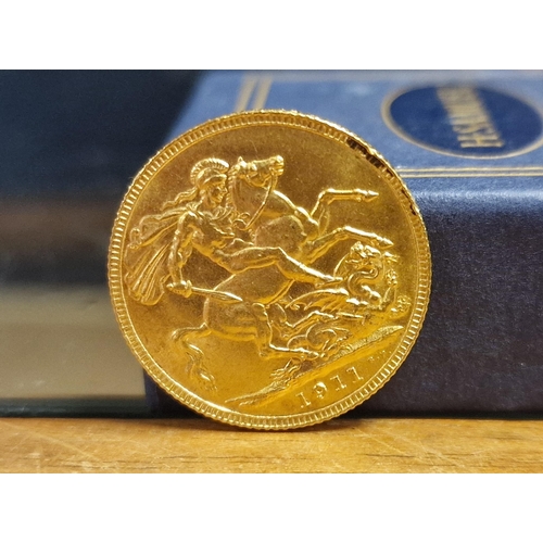 102 - 22ct Gold Sovereign Coin, 1911 - 8g