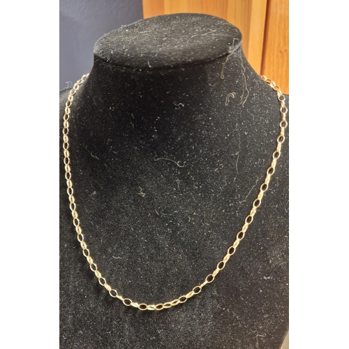 202 - 9ct Gold Chain Necklace - 6.1g