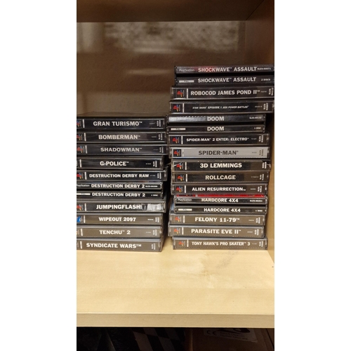 249 - Playstation One PS1 Set of Video Game Console Games - 61 in total across two photos