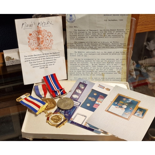 85g - WWII Medal Set & British Legion Queen's Jubilee Medal