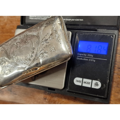 82f - Silver Hallmarked Antique Purse - 81.85g