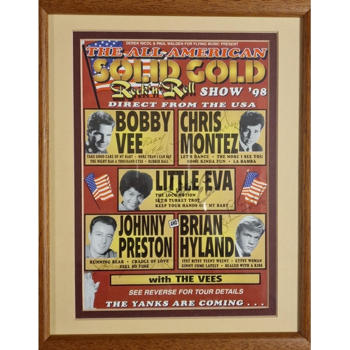 10 - Assorted Signed Music Memorabilia Photos inc Cilla Black, Ben E King, Bobby Vee, Eden Kane + Empire ... 