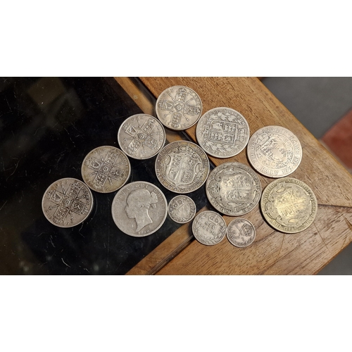 186 - Pre-1920 Silver British Currency Coin Collection inc 1880 Victoria - 132.5g