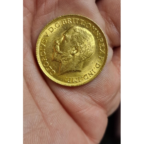 191 - 22ct Gold 1911 Full Sovereign Coin