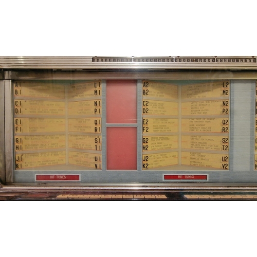 2 - Seeburg '222' 1959 American Jukebox - in great working order and fully stocked with 7