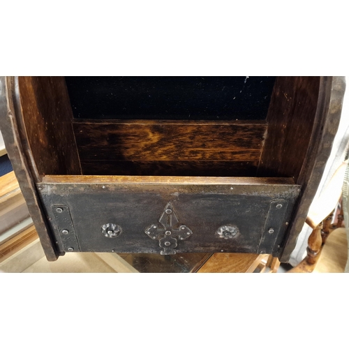 24 - Gothic Style Vintage French Wine Holder Box - 14.75x14 inches