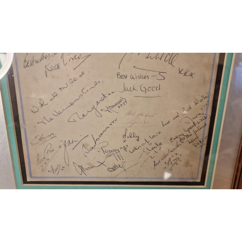 3 - Signed Pop Music Memorabilia from 1959-1960 show 'Boy Meets Girls' inc autographs to include Billy F... 