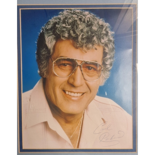 9 - Assorted Signed Music Memorabilia Photos inc Bob Dylan, Chet Atkins, Dolly Parton, Jerry Reed, Carl ... 