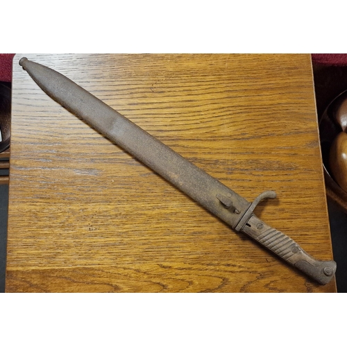 32f - German WWII Waffenfabrik Bayonet Sword