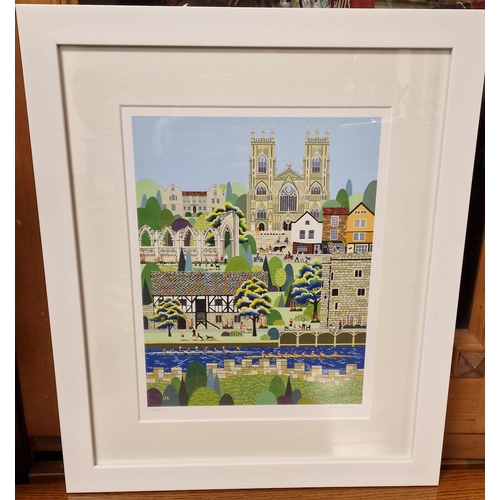 61b - Linda Mellin Signed York Artwork