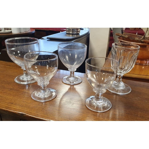 123d - Antique Glass Collection inc Georgian Example