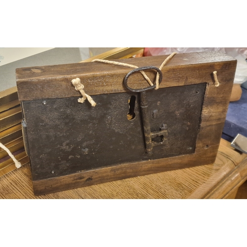 Victorian Large Door Lock - likely a prison one