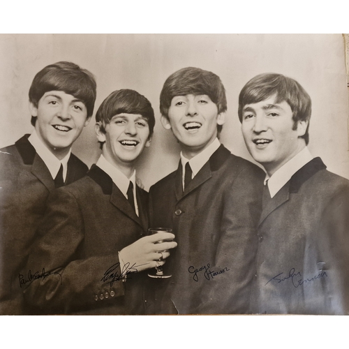 2 - The Beatles 1963 Signed Full Band Photograph Autograph Signature etc..This is a similar photograph t... 