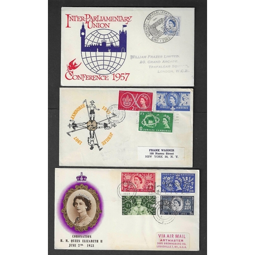 13 - British Empire: Interesting and useful group stamps and covers including Antigua 1938 set m (Cat £13... 