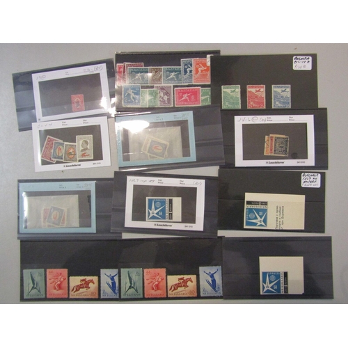 15 - EAST EUROPEAN - Ex Dealer's stock of mainly mint / unmounted mint sets and singles in shoebox with b... 