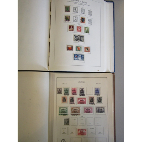 17 - EUROPE - Collection in six Lighthouse, Lindner, KA-BE or Safe illustrated albums with good country s... 