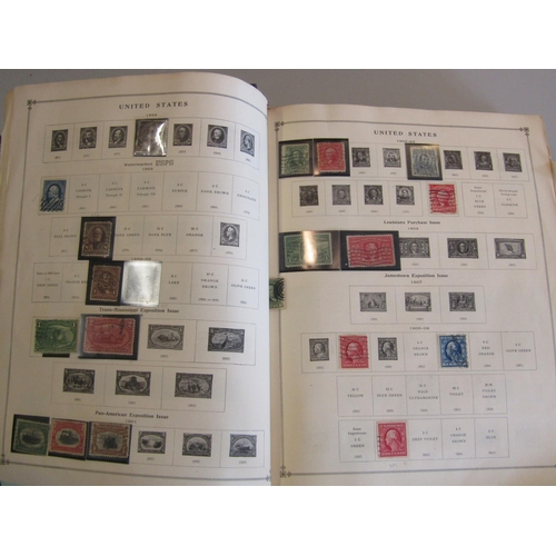 26 - WORLD collection in large Scott printed album with of dozens of mint and used from 19th century to m... 