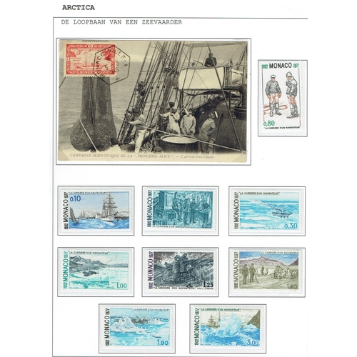 40 - MARITIME: An extensive lifetimes collection of worldwide Antarctic, Arctic and polar covers in eleve... 