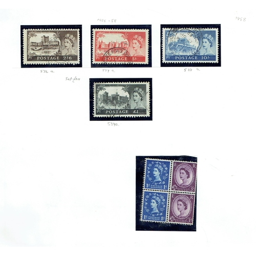 464 - 1936-1969 Collection both mint and used in SG printed loose-leaf album well filled includes (but not... 