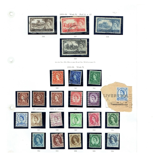 464 - 1936-1969 Collection both mint and used in SG printed loose-leaf album well filled includes (but not... 