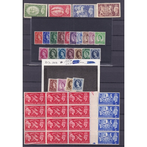 471 - Large stockbook with mainly mint & unmounted mint better sets and singles amongst various blocks of ... 