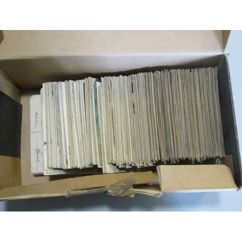 54 - FRANCE: An extensive used assembly in a shoebox from an original correspondence of circa 1900-1920 P... 