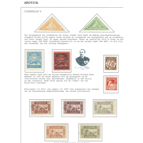 57 - Arctic: Attractive selection of 11 different labels for various expeditions including Cape of Good H... 