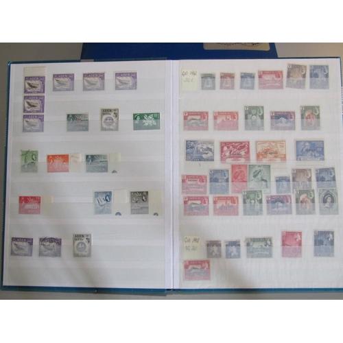 67 - Stockbook 1937 onwards mint and used with better pickings incl 1937 to 1r mint (Cat £127), 1939 set ... 