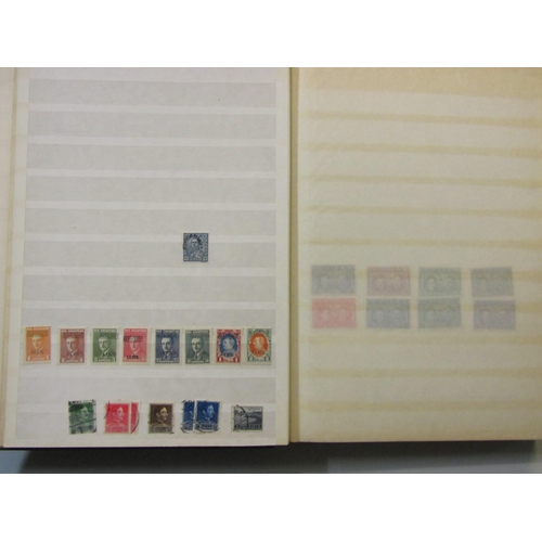 69 - Stockbook with better mint sets and some used ranges noted 1925 Return set m, Proclamation set m, Re... 