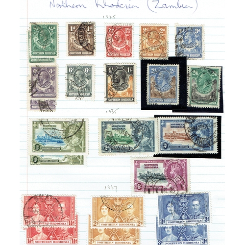 5 - British Africa duplicated mint and used collection of early to modern issues including Rhodesia 1892... 