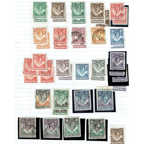 5 - British Africa duplicated mint and used collection of early to modern issues including Rhodesia 1892... 