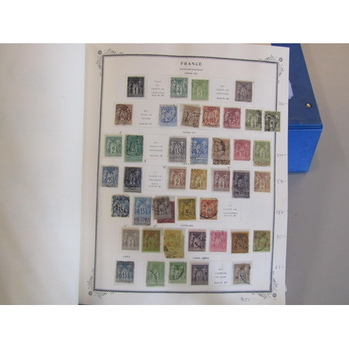 137 - FRANCE - 1849-1984 An extensive mint and used collection in a well filled Scott printed album with b... 