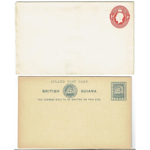 37 - POSTAL HISTORY - British Commonwealth: Unused postal stationery cards useful selection incl OFS VRI ... 