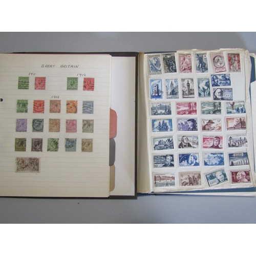 5 - BOX with binders of early to modern, plus dozens of large envelopes some full with sorted country ra... 