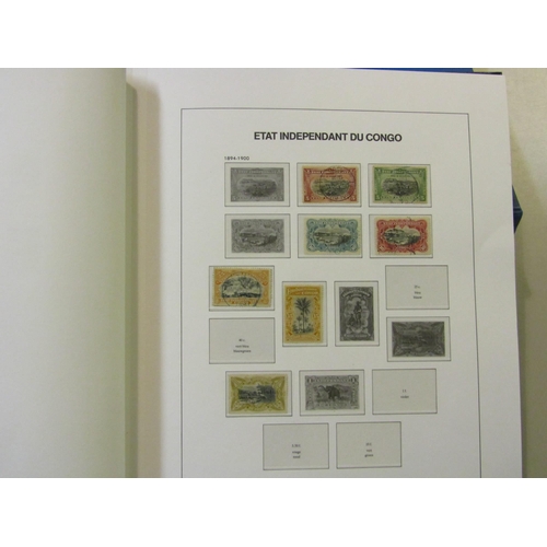 76 - BELGIAN CONGO - 1887-1961 Mint & unmounted mint collection in DAVO luxury hingeless printed album an... 