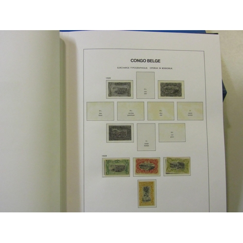 76 - BELGIAN CONGO - 1887-1961 Mint & unmounted mint collection in DAVO luxury hingeless printed album an... 