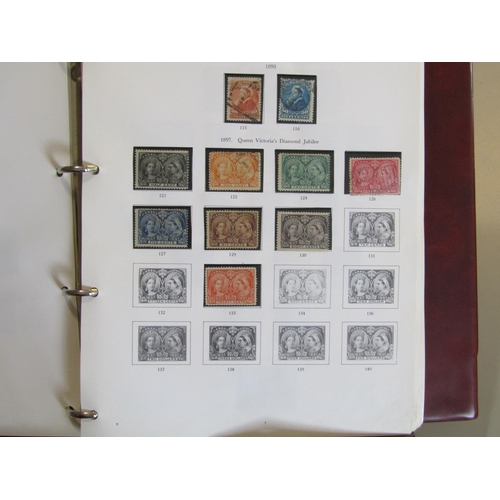 97 - CANADA - SG Printed album - Collection mint and used including 1852 3d red with four margins sound u... 