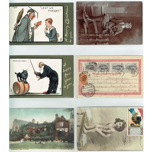 40 - POSTCARDS - Extensive collection of mainly all different topographical, photo and Greetings PPC's ma... 