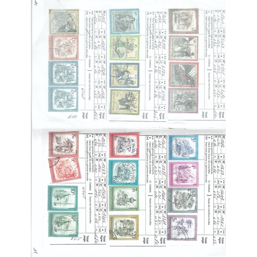 154 - AUSTRIA - 1948-1990s Mainly fine used modern defins and commems, all fine used CDS examples neatly l... 