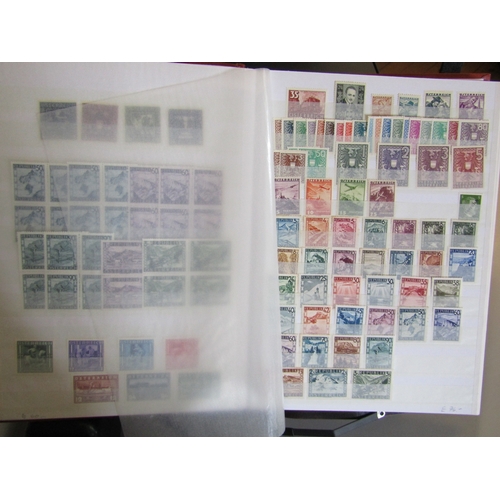 156 - AUSTRIA - Duplicated collection in a large stockbook of approx. 3500 stamps mint & unmounted mint an... 