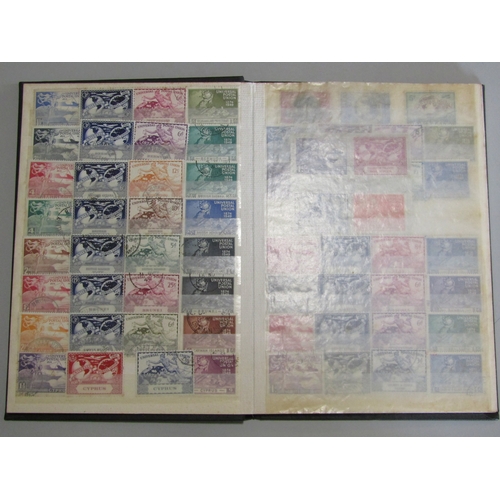 22 - OMNIBUS - 1949 Universal Postal Union 317 stamps mainly fine used complete sets for the omnibus issu... 