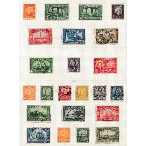 274 - CANADA - 1903-1935 George V Collection of mint and used neatly arranged on leaves by printings inclu... 