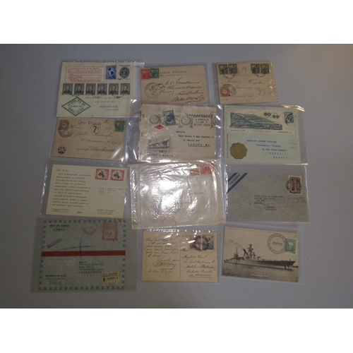 31 - POSTAL HISTORY - Argentina: Forty Two covers early to middle periods with interesting incl 1941 Demo... 