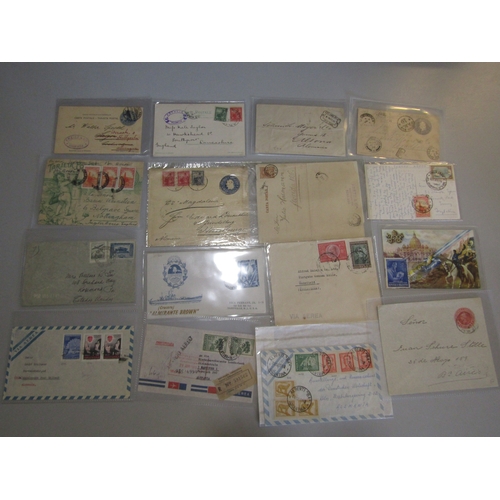 31 - POSTAL HISTORY - Argentina: Forty Two covers early to middle periods with interesting incl 1941 Demo... 