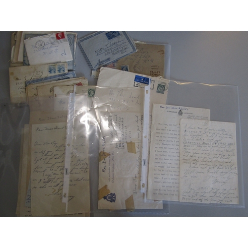 41 - POSTAL HISTORY - KOREAN WAR: Group of around 50 letters mainly from the an original correspondence, ... 